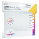 Gamegenic Standard Size Card Sleeves Matte Prime White 