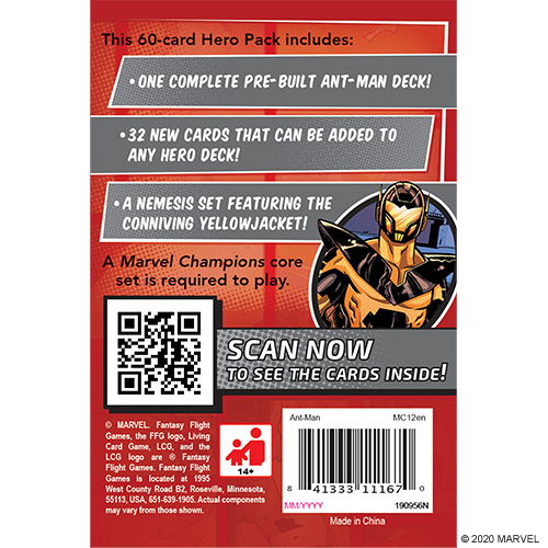 Marvel Champions Ant-Man Hero Pack