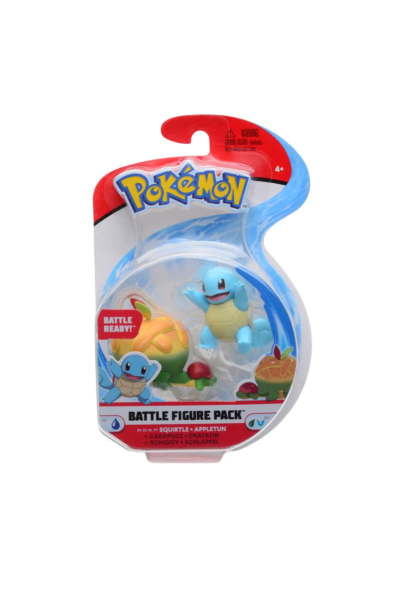 Pokemon Battle Figure - Squirtle + Appletun