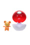 Clip N Go Pokemon Figure - Teddiursa + Poke Ball