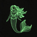 Glow in the Dark Dice Bag - Dimensional Mermaid