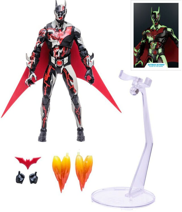 DC Multiverse: Batman Beyond Glow-In-The-Dark 7-Inch Action Figure Entertainment Earth Exclusive