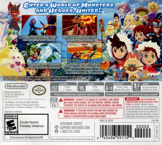 Monster Hunter Stories - Nintendo 3DS