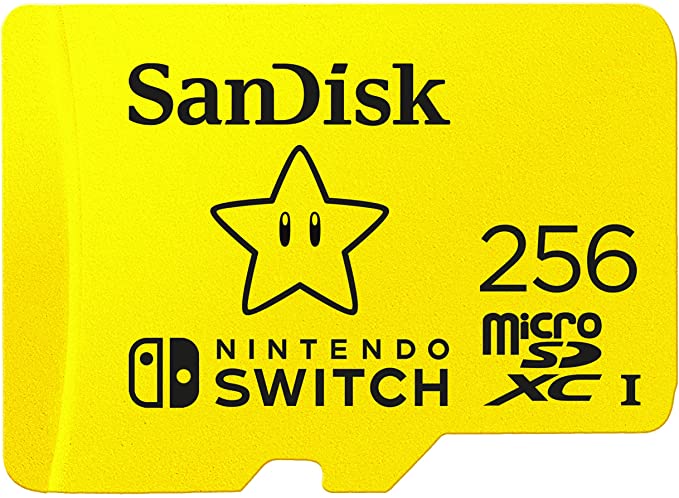 SanDisk 256GB MicroSDXC UHS-I Memory Card - Nintendo Switch Pre-Played