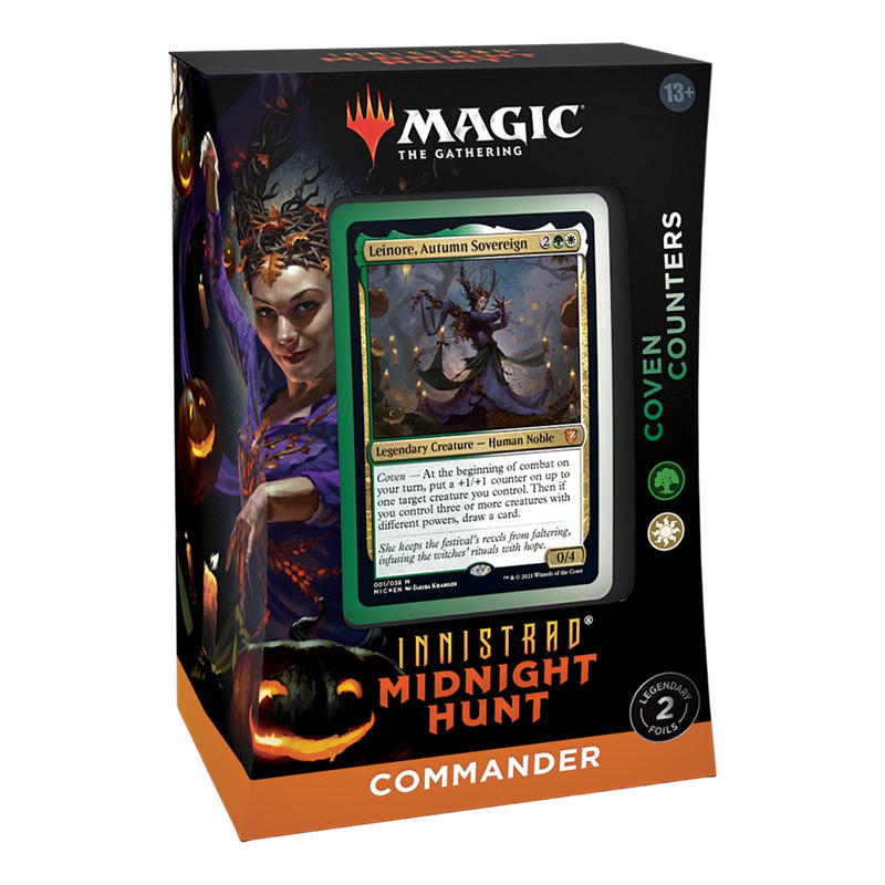 Innistrad Midnight Hunt Commander Deck - Coven Counters - Magic The Gathering TCG
