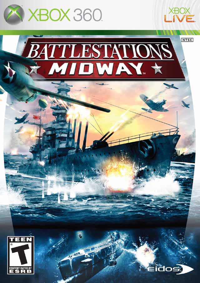 Battlestations Midway Xbox 360 Front Cover