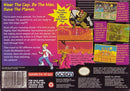 Mighty Max SNES Back Cover