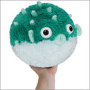 Teal Pufferfish 7" - Mini Squishable