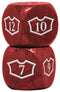Mountain Deluxe 22mm Loyalty Dice Set - Magic The Gathering TCG