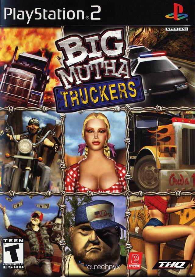 Big Mutha Truckers Front Cover - Playstation 2 Pre-Played