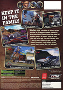 Big Mutha Truckers Xbox Back Cover Pre-Played