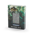 Necrons Dice Packaging Art
