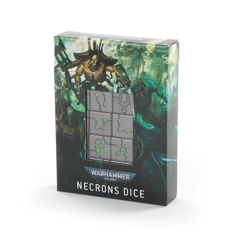 Necrons Dice Packaging Art