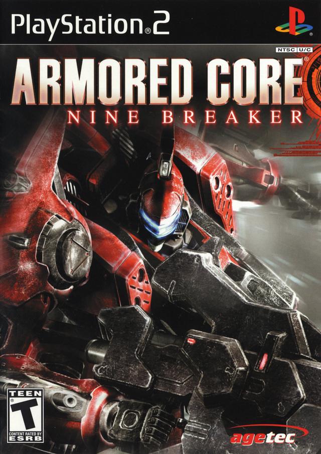 Armored Core Nine Breaker Front Cover - Playstation 2 Pre-Played