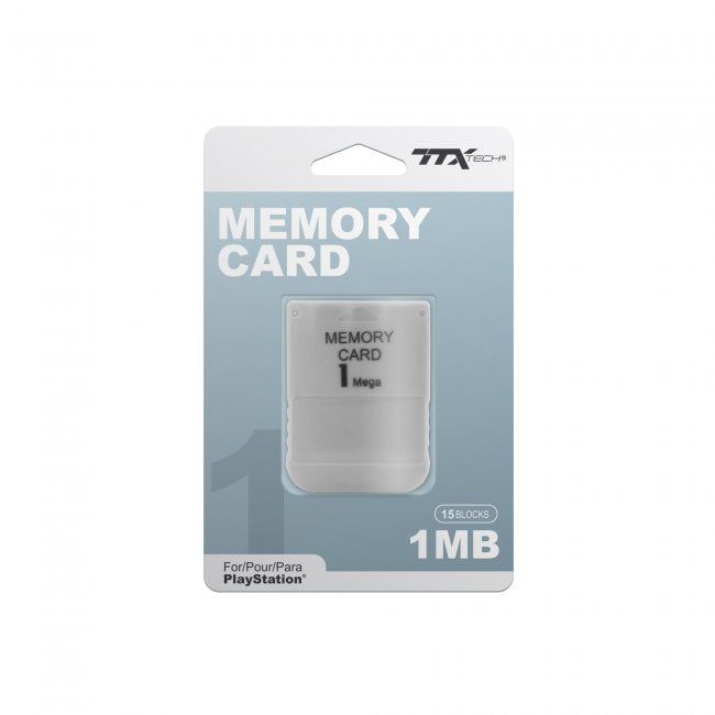 TTX Tech Playstation 1 Memory Card 1MB