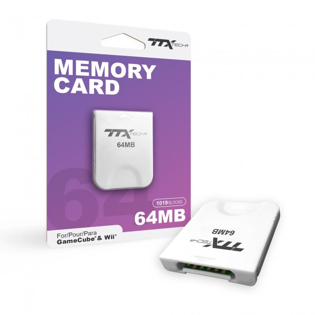 TTX Tech Gamecube Memory Card 64MB
