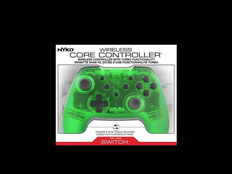 Nyko Wireless Core Controller Green - Nintendo Switch