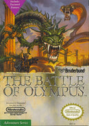 Battle of Olympus Front Cover - Nintendo Entertainment System, NES Pre-Played