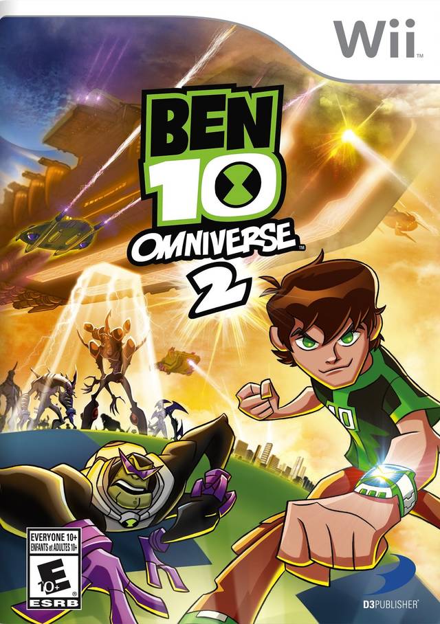 Ben 10 Omniverse 2 Nintendo Wii Front Cover