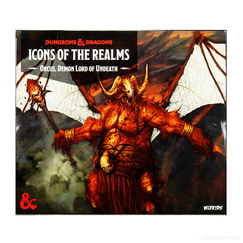 Orcus, Demon Lord of Undeath Premium Figure - Dungeons & Dragons Fantasy Miniatures: Icons of the Realms Demon Lord