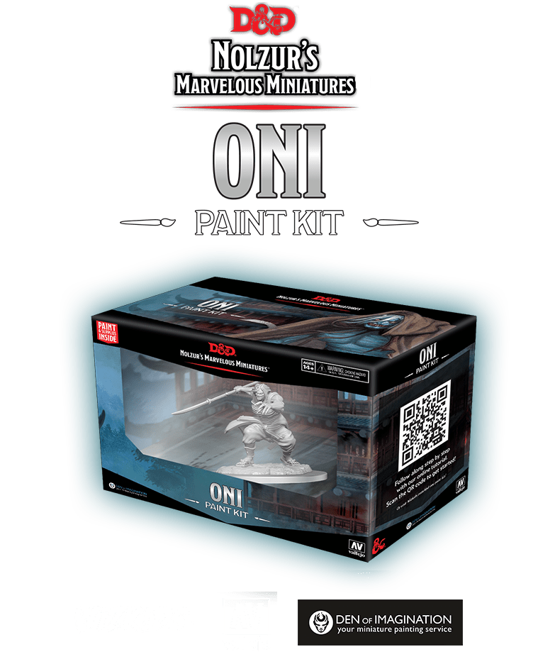 Oni Paint Night Kit - Dungeons & Dragons Nolzur's Marvelous Miniatures