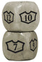 Plains Deluxe 22mm Loyalty Dice Set - Magic The Gathering TCG