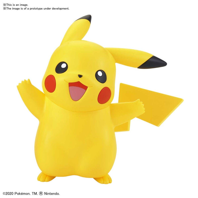  01 PIKACHU "Pokemon" Bandai Spirits Pokémon Model Kit Quick!!