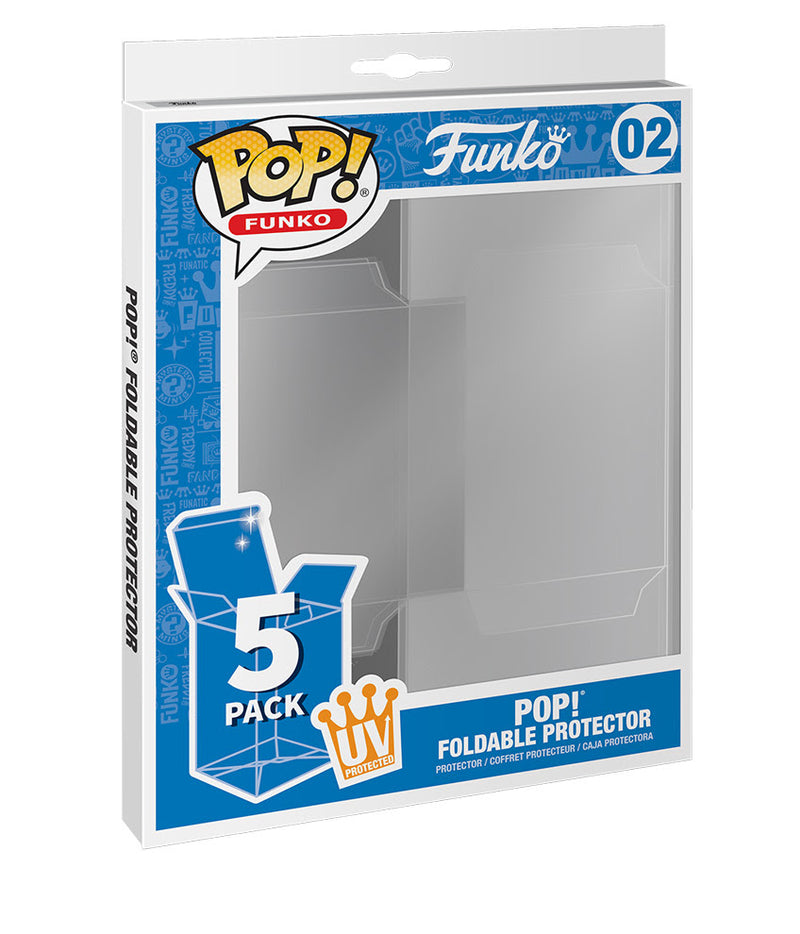 Pop! Protector: 5 Pack Foldable Pop! Figure Protector