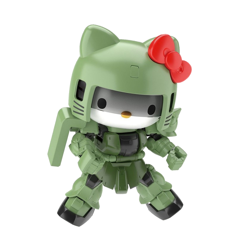 Hello Kitty Zaku II - SD Gundam Cross Silhouette Bandai Spirits