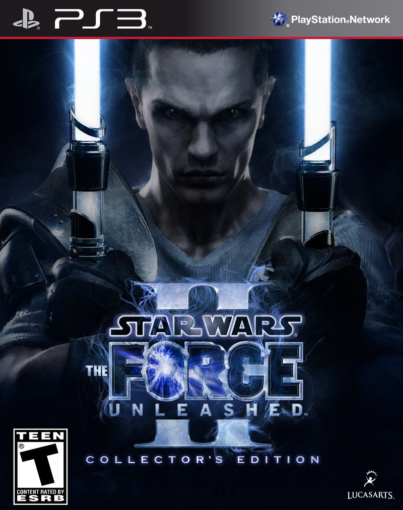 Star Wars Force Unleashed 2 Collectors Edtion Front Cover - Playstation 3 Pre-Played
