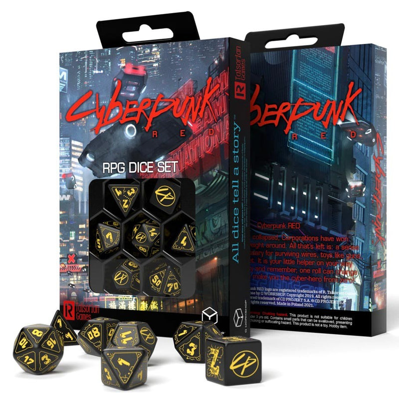 Cyberpunk Red Wet Work Dice Set