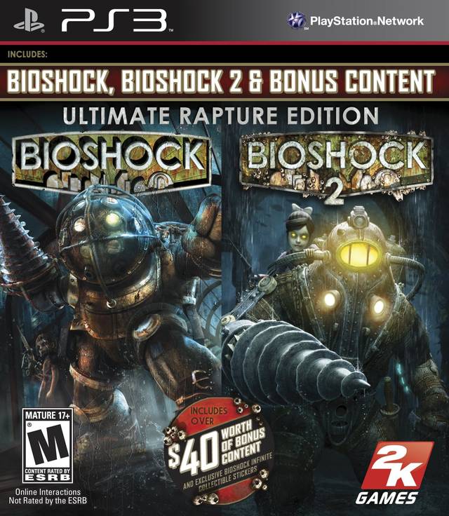 Bioshock Ultimate Rapture Edition Playstation 3 Front Cover