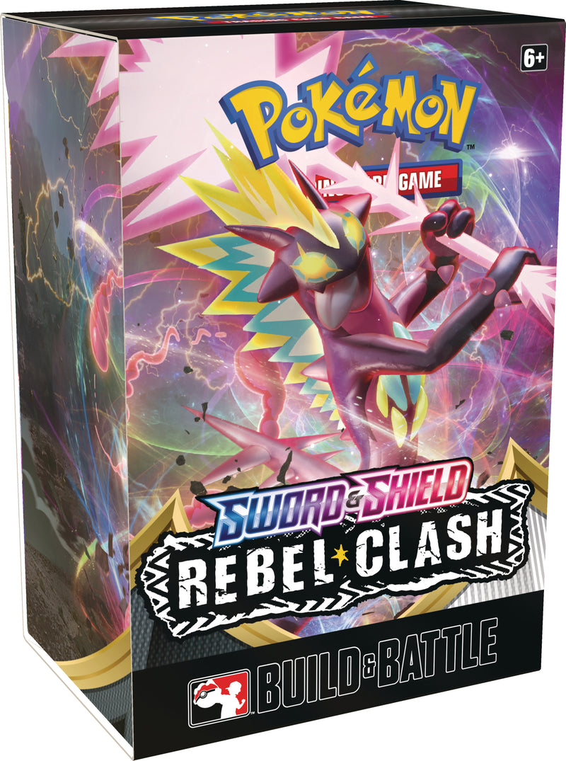 Pokemon TCG: Sword & Shield - Rebel Clash Build and Battle Box