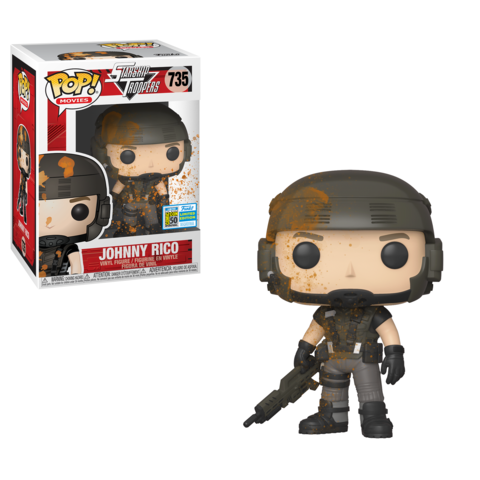 Pop! Star Troopers Johnny Rico (Muddy) 735 SDCC
