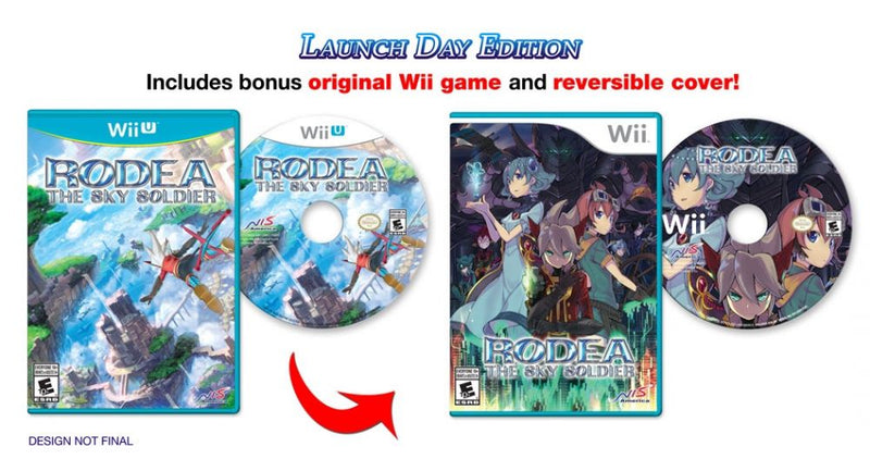 Rodea The Sky Soldier Launch Day Edition - Nintendo WiiU/Nintendo Wii Pre-Played