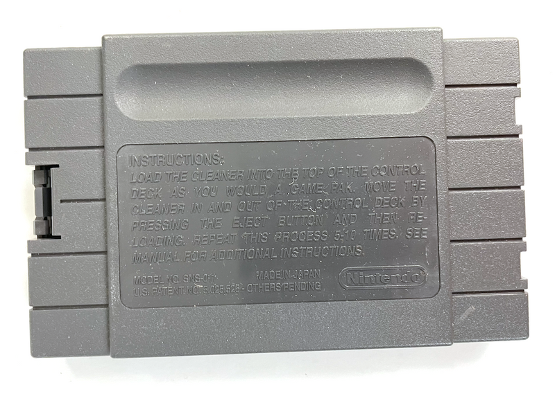 SNES Cleaning Cartridge - SNES Pre-Played