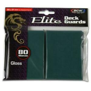 BCW Elite Deck Guards: Gloss Teal (80)