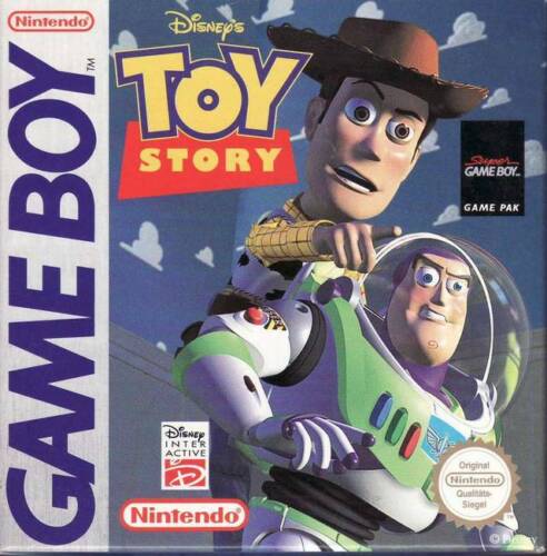 Toy Story Front Cover - Nintendo Gameboy Pre-Played