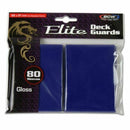 BCW Elite Deck Guards: Gloss Blue (80)