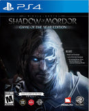 Shadow of Mordor Game of the Year Edition Front Cover - Playstation 4 Pre-Played