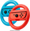 Joy-Con Wheels for Nintendo Switch - Neon Red/Neon Blue - Pre-Played