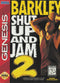 Barkley Shut Up and Jam 2 Sega Front Cover