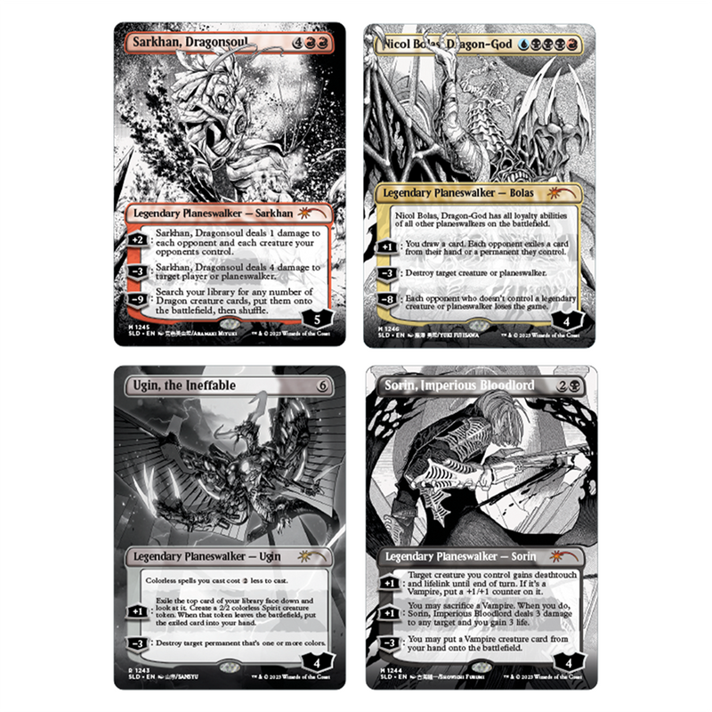 Magic the Gathering Secret Lair Drop: More Borderless Planeswalkers WPN Exclusive
