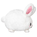 White Fluffy Bunny 5.5" - Snacker Squishable