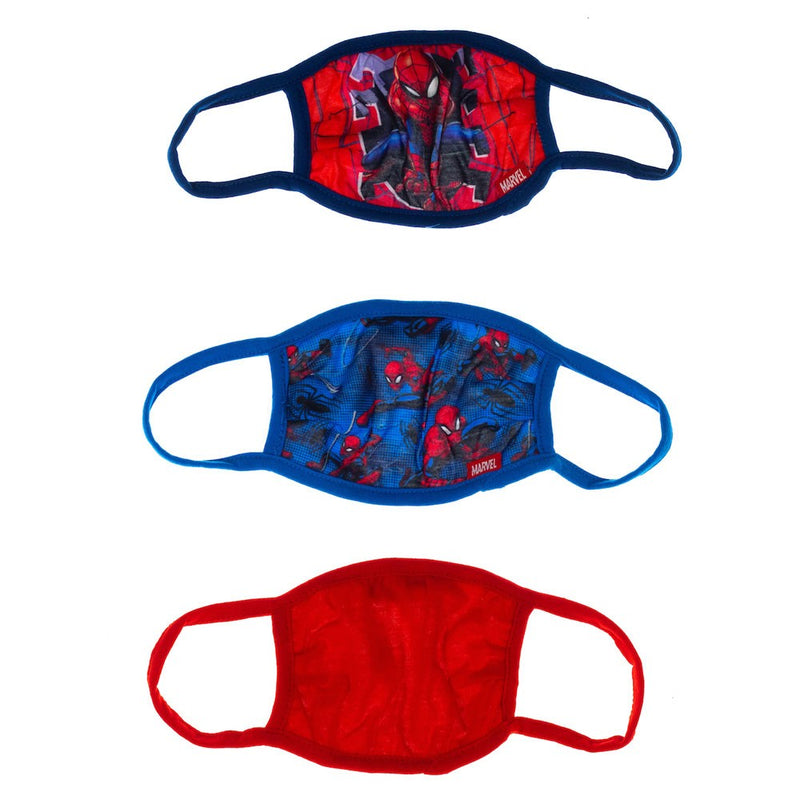 Marvel Spider-Man 3 Pack Youth Face Covers