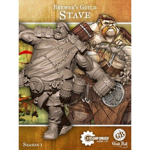 Guild Ball Brewer's Guild Stave