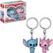 Pocket Pop! Keychain Disney: Lilo & Stitch Keychain - Stitch & Angel Set