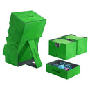 Gamegenic Stronghold 200+ Convertible Deck Box Green