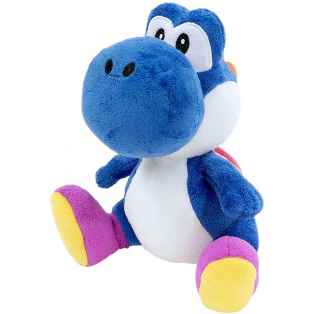 Little Buddy Super Mario All Star Collection - Dark Blue Yoshi 7" Plush