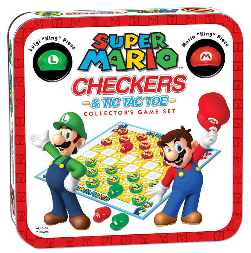 Checkers & Tic Tac Toe: Super Mario